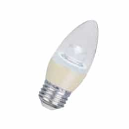 4.5W LED B11 Chandelier Bulb, Dim, 82 CRI, E26, 300lm, 120V, 2700K, CR