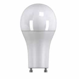 11W LED A19 Bulb, Non-Dimmable, 1100 lm, GU24, 120V, 2700K, Frosted