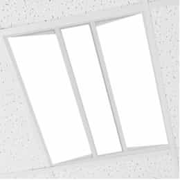 2x2 Back-Lit Flat Panel w/ ISL, Selectable Wattage & Lumens, 5000K