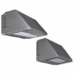 87W Wall Pack, Full Cut-Off, T2, 120V-277V, 5000K, Black