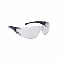 V10 Element Safety Glasses, Indoor/Outdoor Lens, Black Frame