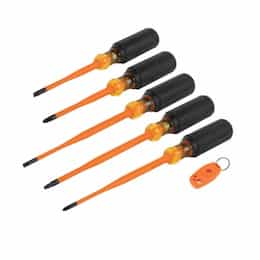 6-Piece Slim-Tip Insulated Screwdriver Set w/ Magnetizer