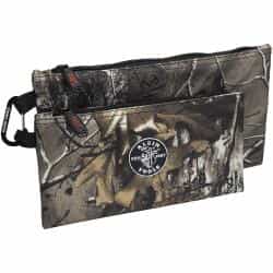 Klein Tools Camo Zipper Bags for Wrenches, Pliers, and other Klein Tools, 2-pack