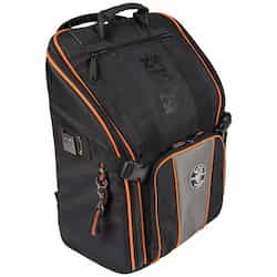 17.25-in Tool Bag w/ Worklight, Tradesman Pro, 21 Pockets, Black