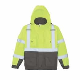 High-Visibility Winter Bomber Jacket, Large