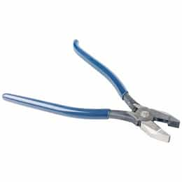 Klein Tools 9-in Rebar Pliers, 1.281-in Jaw, Left Handed, Blue