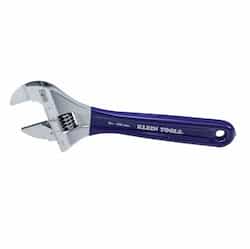 Blue 8 inch Extra Slim - Wide Jaw Adjustable Wrench
