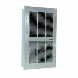 15500 BTU/H ECM Hydronic Wall Heater w/ Aqua Stat, Large, 120V, White