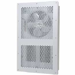 King Electric 500W/1500W Vandal Resistant Heater W/ TP Therm. & CB, 1.8 A/5.4A, 277V