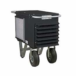 15kW Wheeled Unit Heater, Up to 1500 Sq Ft, 1000 CFM, 3 Phase, 208V