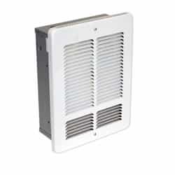 500W/1000W Economy Wall Heater w/ SP STAT (No Can), 208V/240V, White
