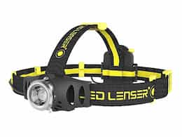 iH6R 200 Lumen 120 Meter Black and Yellow LED Headlamp