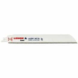 Lenox Gold Power Arc Reciprocating 9-inch Saw Blade, For Medium Metal Cutting, 18 TPI, 5-Pack
