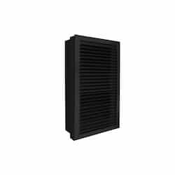 King Electric 2750W Electric Wall Heater w/ Thermostat, Disc & Relay, 120V, Black