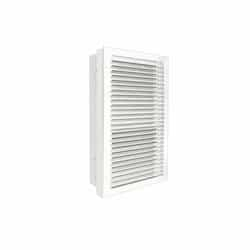 4000W Electric Wall Heater w/ 24V Control, 277V, White