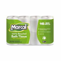 Marcal 2-Ply, 100% Premium Recycled Toilet Tissue