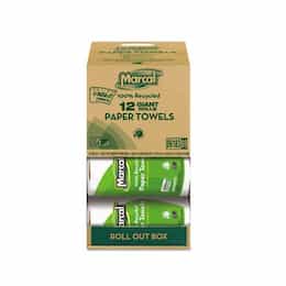 Marcal Roll-Out Brand, Premium Recycled Roll Towels-11 x 5.75