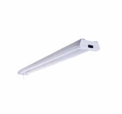 34.2W 4-ft LED Vapor Tight Fixture w/ Motion Sensor, Dimmable, 4714 lm, 4000K