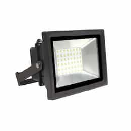 40.4W Small LED Flood Light w/ Wide Beam, 300W QTZ/150W MH Retrofit, 4,460 lm, 5000K