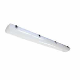 4-ft 45W LED Vapor Tight Light w/ Motion Sensor & Remote, 0-10V Dimmable, 6217 lm, 5000K