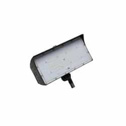 50W LED Medium Flood Light w/ Knuckle Mount, Dim, Narrow, 6900 lm, 4000K, Bronze