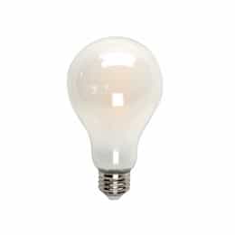 13W LED A21 Filament Bulb, Dimmable, E26, 1600 lm, 120V, 5000K, Frosted