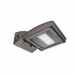 28W LED Wall Light, 175W MH Retrofit, Type III, 3200 lm, 120V-277V, 4000K, Silver