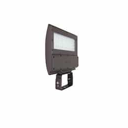 124W LED Flood Light w/ Trunnion, Medium, 15191 lm, 120V-277V, 4000K, Bronze