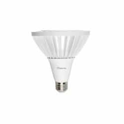 27W PAR38 Flood Lamp, Dimmable, 3000 lm, 120V-277V, 4000K