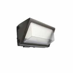 40W LED Open Face Wall Pack, 4F Battery Backup, 5463 lm, 120V-277V