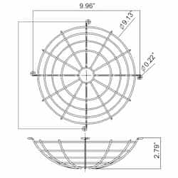 Wire Guard for HLRM Series, Drop Lens