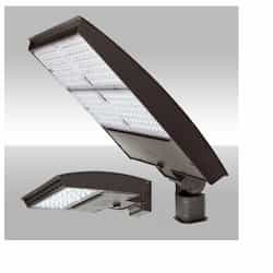250W LED Area Light w/Trunnion, Wide, 120V-277V, Selectable CCT, BRZ