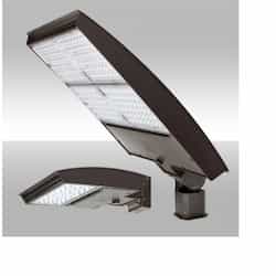 200W LED Area Light w/ Trunnion, Narrow, 120V-277V, Selectable CCT, BZ