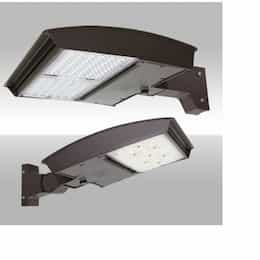 250W LED Area Light w/ Slipfitter, Type 4W, 277V-480V, Selectable CCT