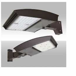 320W LED Area Light w/ Slipfitter, Type 4W, 277V-480V, Selectable CCT