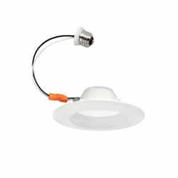 11W 6" LED Recessed Can Light, 0-10V Dimmable, 848 lm, 2700K