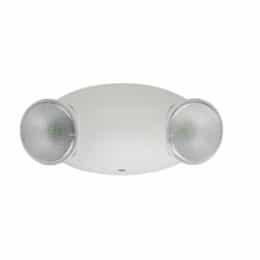 .6W LED Emergency Light, 2 Heads, Remote Capable 