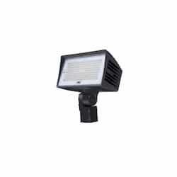 120W LED Large Flood Light w/ Slipfitter Mount, Dim, 14300 lm, 4000K, Bronze