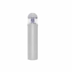 36" 38W LED Bollard, Type VS, Round Dome, 150W MH Retrofit, 3,610 lm, 4000K, White