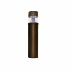 36" 38W LED Bollards, Type VS, Flat Top, 150W MH Retrofit, 3,610 lm, 4000K, Bronze