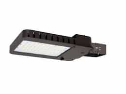 100W LED Slim Area Light w/Trunnion Mount, T4, 120V-277V, Selectable