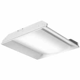 2X2 23W LED Troffer LRK-Series w/ Battery Backup, 2460 lumens, Dimmable, 3500K, DLC