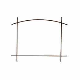 Decorative Accent for Altitude X 36 Fireplace, Arched, Brass