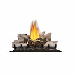 Birch Log Kit for 36-in Riverside Series Fireplace