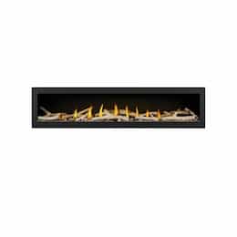74-in Vector Gas Fireplace, Single Sided, Direct, Natural Gas