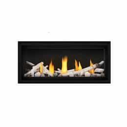 38-in Luxuria Gas Fireplace, Single Sided, Direct, Natural Gas