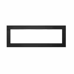 Surround for CLEARion Elite 50 Electric Fireplace, 2-in X 4-in, Black