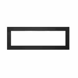 Surround for CLEARion Elite 60 Electric Fireplace, 2-in X 4-in, Black