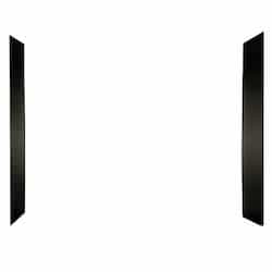 MIRRO-FLAME Reflective End Panels for Ascent Multi-View Fireplace