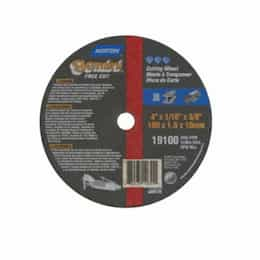 4-in Gemini Right Angle Cutting Wheel, 60 Grit, Aluminum Oxide